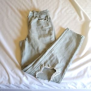 American Eagle Lds Mom Straight Jeans